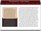financial services template 5