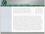 financial services template 10