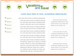 vacations and travel template 7